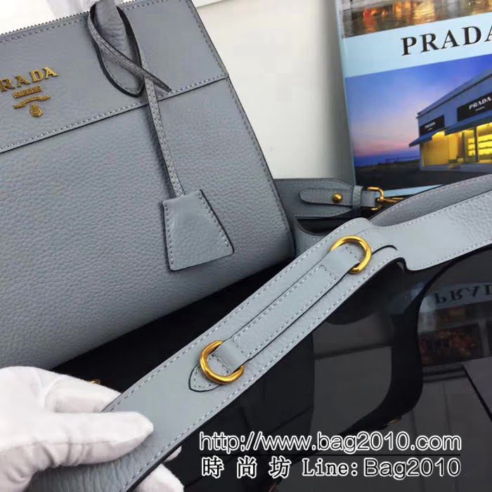 普拉達PRADA原單 PRADA專櫃新款Esplanade Saffiano手袋 1BA102-2E 手提肩背包 PHY1522